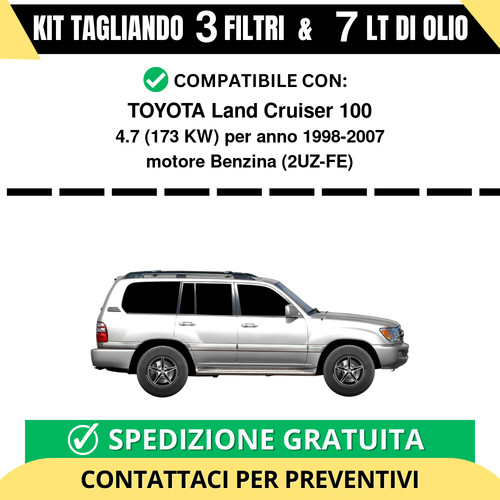 Tagliando per toyota land - toyota,