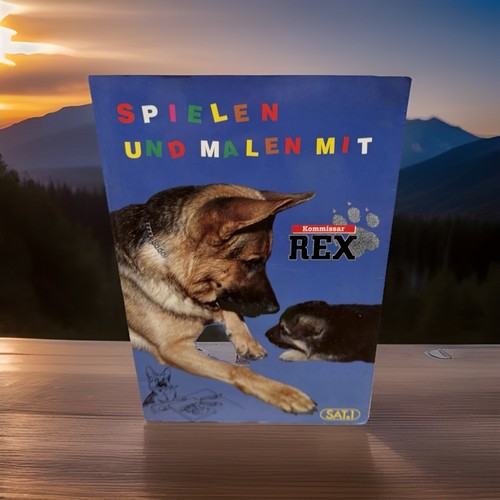 Kommissar rex spielen malen - kommissar,