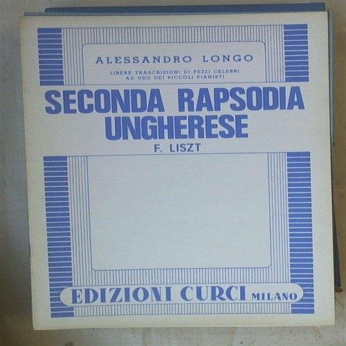 Liszt seconda rapsodia - liszt,