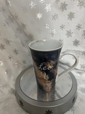 Tazza caffè ceramica Coventry Tall Leo Zodiac Nebulosa Galassia scritta sul bordo interno
