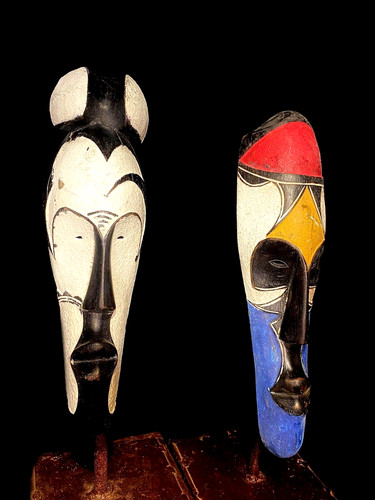 Maschera africana zanne arte - maschera,
