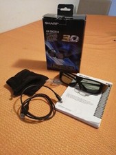SHARP AN-3DG20-B 3D OCCHIALI 3D FOR  LCD TV SHARP AQUOS - 3D GLASSES 