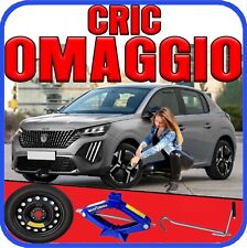 Ruotino Di Scorta 4Fori Misura Ruota Da 15 Peugeot 208 Con Kit Cric Crick Nuovo