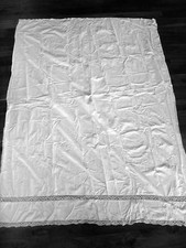 Lenzuolo In Cotone E Pizzo