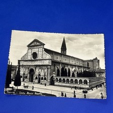 FIRENZE SANTA MARIA NOVELLA CARTOLINA D'EPOCA