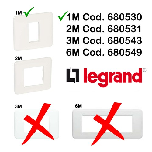 Placche legrand vela basic per - basic,