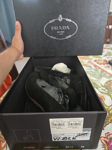 Prada milano camiscio - prada, nero