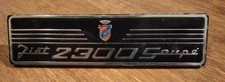 FIAT 2300 COUPE - LOGO SCRITTA