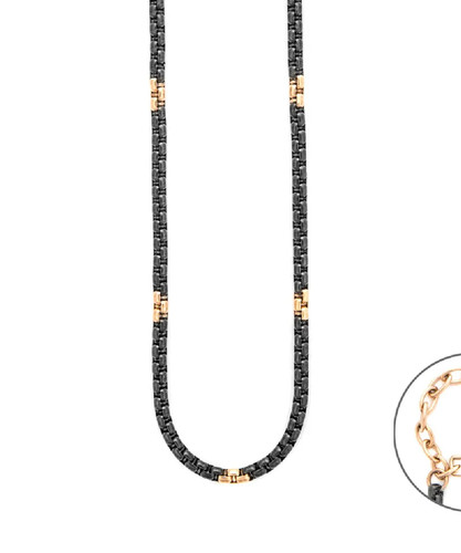 Collana uomo acciaio - collana,