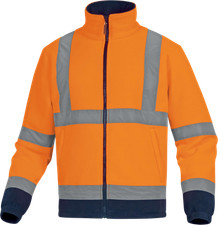 Giacca Pile Alta Visibilità