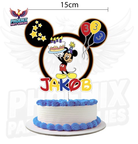 Cake topper topolino - cake,