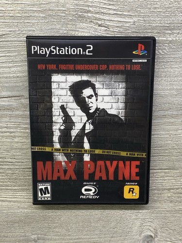 Max payne ps2 playstation - 2,
