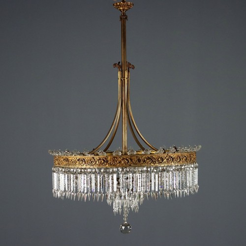 Lampadario antico stile impero - antico,