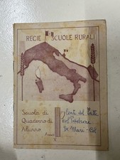 Fascismo * Quaderno * Regie Scuole Rurali * Roma Imperiale * Aratro