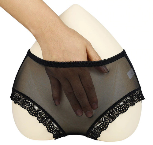 Culotte slip sexy noire