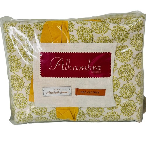 Anthropologie sham set - sham, (2)