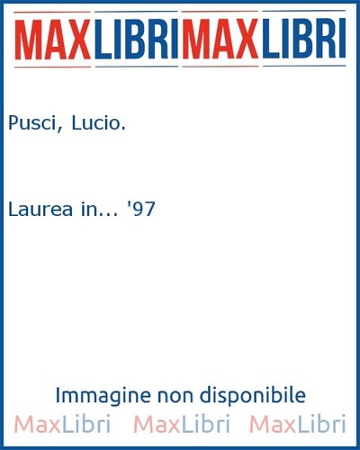 Laurea 97 sovera - laurea, '97