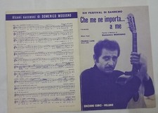 SPARTITO MUSICALE CHE ME NE