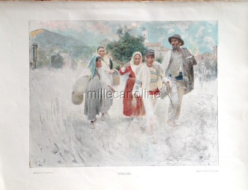Zingari riproduzione 1903 - riproduzione,