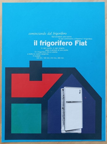 1964 fiat frigorifero - frigorifero,