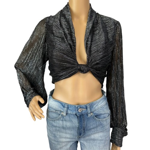 Crop top zara con - crop,