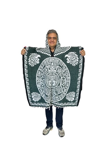 Poncho messicano con - poncho,