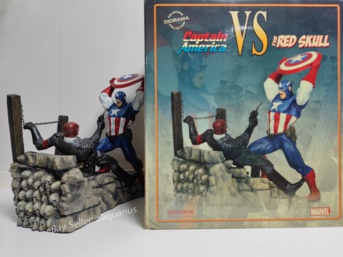 Statua sideshow marvel - sideshow, capitan