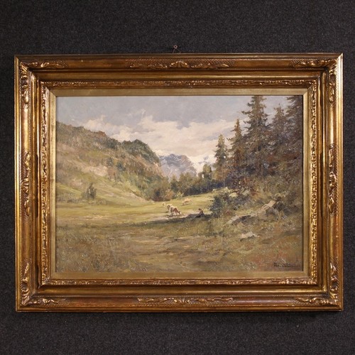 Dipinto italiano quadro - , olio