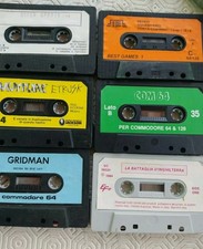 ? Lotto Giochi Commodore 64 Vintage ? Cassette Originali C64 Retro