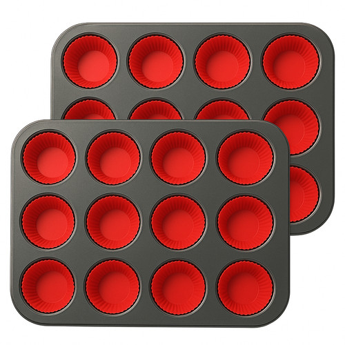 Stampi per muffin 12 - muffin, da