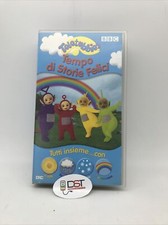 VIDEOCASSETTA CARTONI ANIMATI - TELETUBBIES - TEMPO DI STORIE FELICI