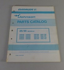 Catalogo Parti OMC Evinrude Johnson Fuoribordo Modelli 25 / 35 CV Del 1979