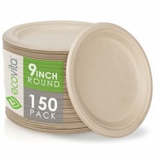Piatti di carta compostabili