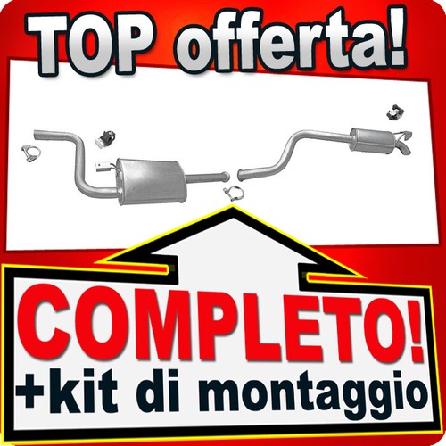 Scarico completo per - per, renault