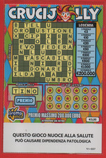 Gratta vinci lotteria - e,