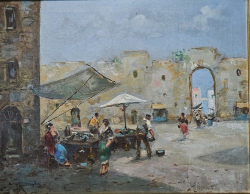 Dipinto olio tela firmato - dipinto,