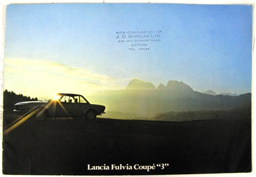 Lancia fulvia coupè - lancia,
