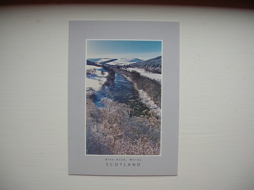 Glen avon postcard moray - avon, postcard,