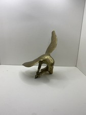 Scultura Aquila Vintage Ottone
