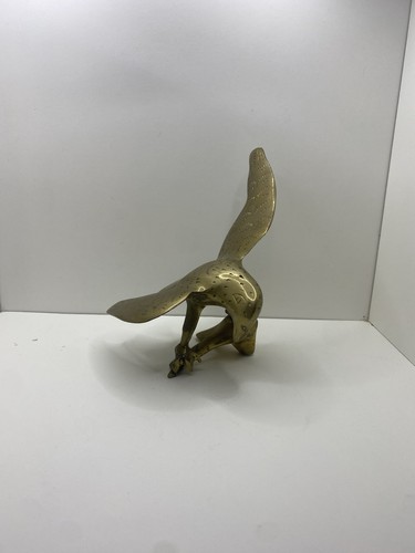 Scultura aquila vintage ottone - scultura,