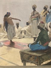 Pittura Olio su Tela Antonio