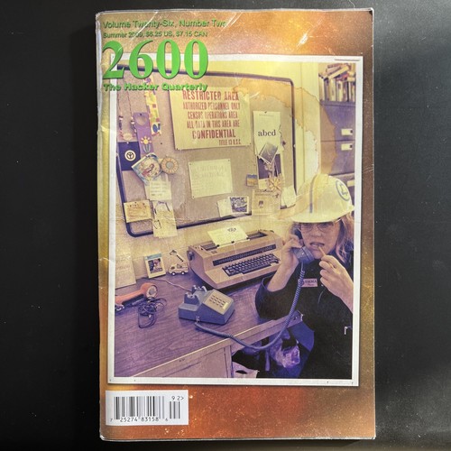 2600 the hacker quarterly - 2600,