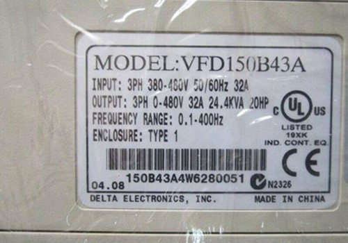 1pz inverter delta vfd150b43a - 1pz,