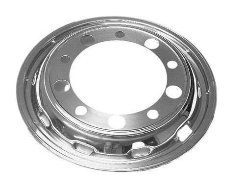 Copricerchio acciaio inox