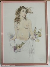 4 Quadri Litografie di Alessandro Biffignandi "Le Quattro Stagioni"