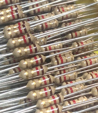 50 Resistenze 1,2 ohm 1/4watt