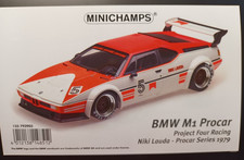 BMW M1 Procar - #5 Niki Lauda 1979 - 1:12 Minichamps 12579205 / con difetto di vernice