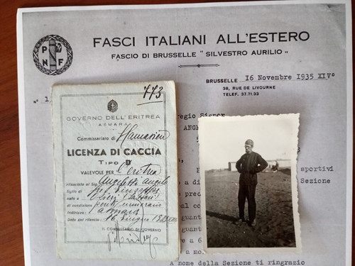 Tess licenza caccia - tess., di