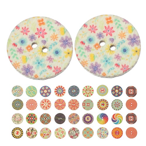100 pcs bottoni decorativi - decorativi, del