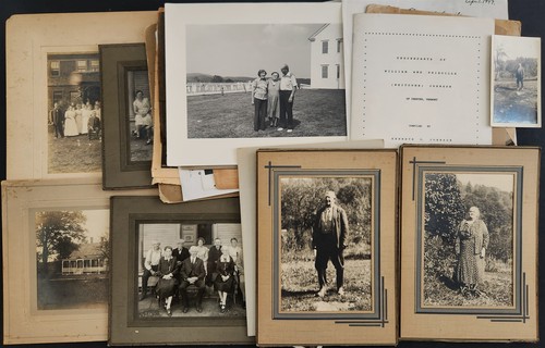 Antica foto genealogia - foto, &
